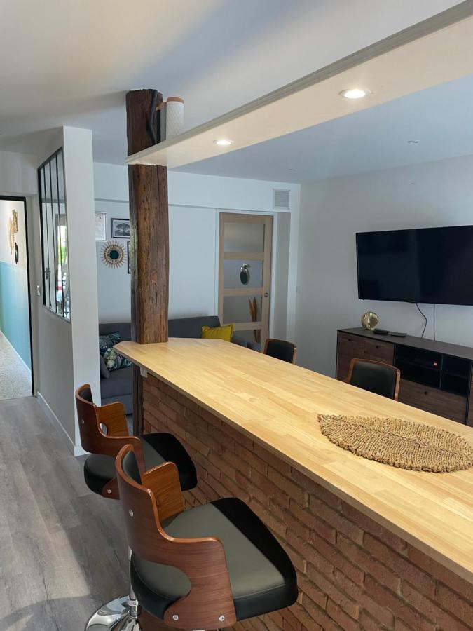 Appartement En Rez De Jardin Tout Equipe Fleurance Εξωτερικό φωτογραφία